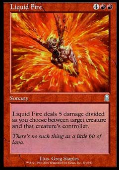 Liquid Fire (Odyssey) Light Play