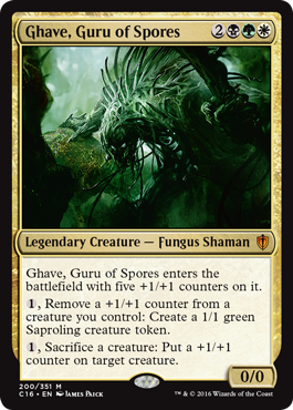 Ghave, Guru of Spores (Commander 2016 Edition) Light Play