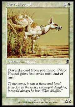 Patrol Hound (Odyssey) Light Play
