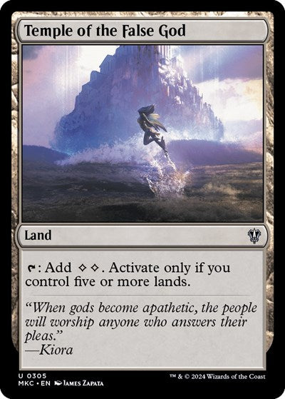 Temple of the False God (Commander: Murders at Karlov Manor) Light Play