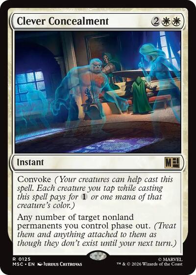 Clever Concealment (Commander: Marvel Super Heroes) Near Mint