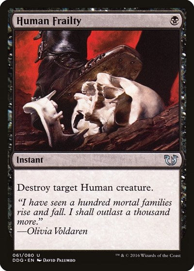 Human Frailty (Duel Decks: Blessed vs Cursed) Near Mint