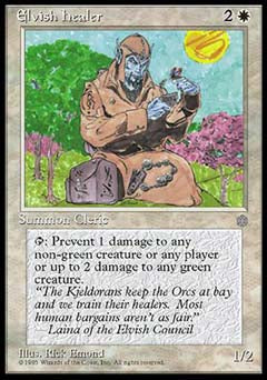 Elvish Healer (Ice Age) Medium Play