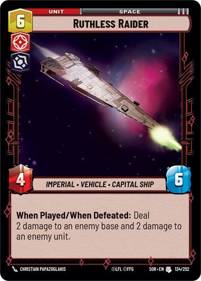 Ruthless Raider (Spark of Rebellion) Near Mint