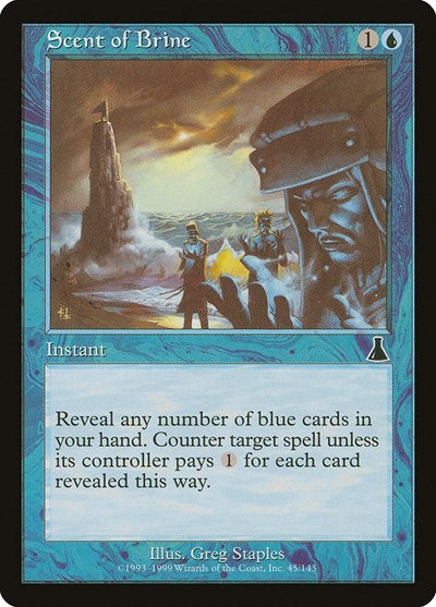 Scent of Brine (Urza's Destiny) Light Play