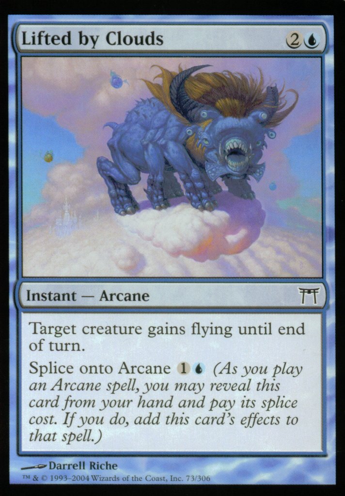 Lifted by Clouds (Champions of Kamigawa) Light Play Foil