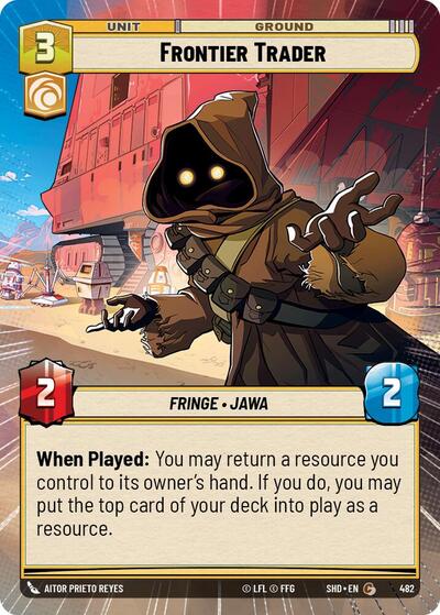 Frontier Trader (Hyperspace) (Shadows of the Galaxy) Near Mint Foil
