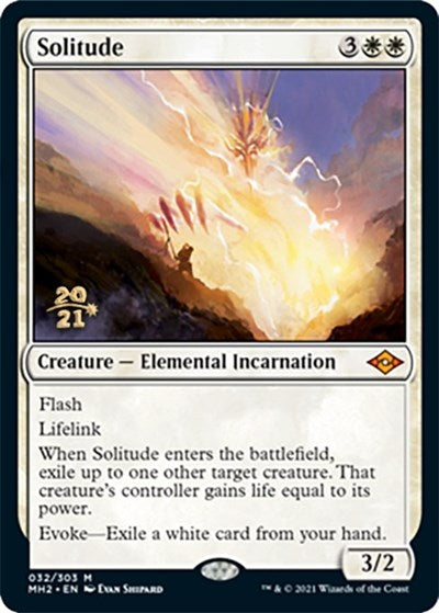 Solitude (Promos: Prerelease Cards) Medium Play Foil