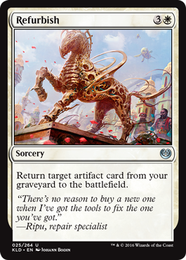Refurbish (Kaladesh) Medium Play