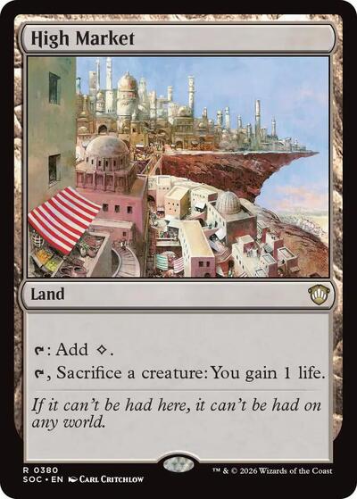 High Market (Commander: Secrets of Strixhaven) Near Mint