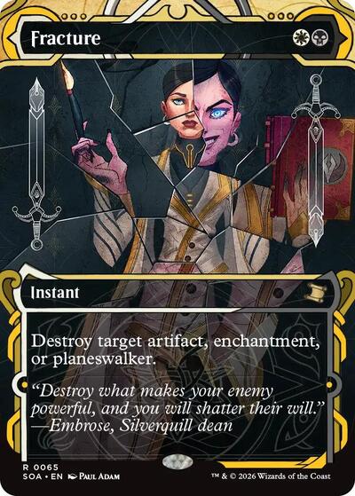 Fracture (Secrets of Strixhaven: Mystical Archive) Near Mint Foil