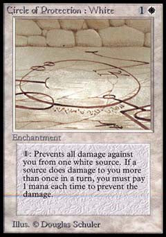 Circle of Protection: White (Alpha) Medium Play