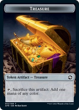 Treasure Token (Promo Pack: Adventures in the Forgotten Realms) Near Mint