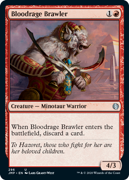 Bloodrage Brawler (Jumpstart) Light Play