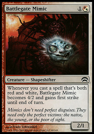 Battlegate Mimic (Planechase) Light Play