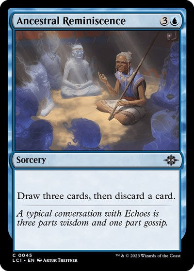 Ancestral Reminiscence (The Lost Caverns of Ixalan) Near Mint Foil