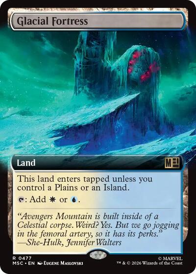 Glacial Fortress  Extended Art|1|0|0.00