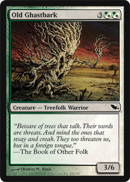 Old Ghastbark (Shadowmoor) Light Play Foil
