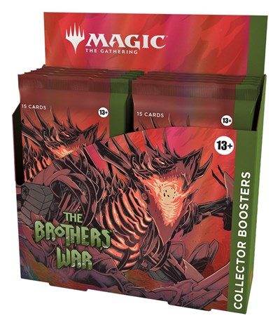 The Brothers' War Collector Booster Display