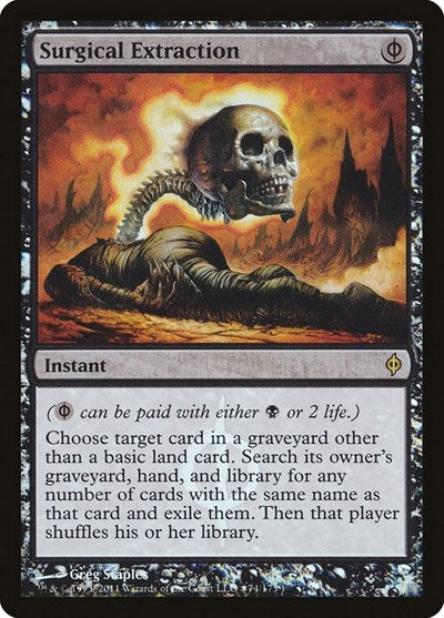 Surgical Extraction (Promos: Buy-A-Box) Near Mint Foil