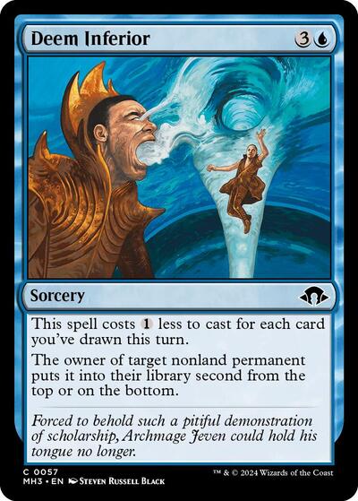 Deem Inferior (Modern Horizons 3) Light Play Foil