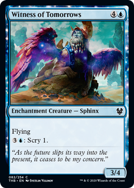 Witness of Tomorrows (Theros Beyond Death) Medium Play
