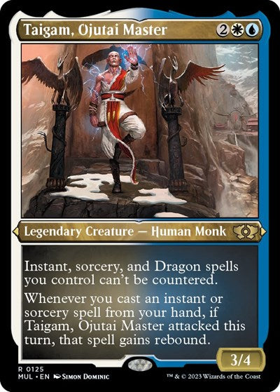 Taigam, Ojutai Master (Foil Etched) (March of the Machine: Multiverse Legends) Near Mint Foil