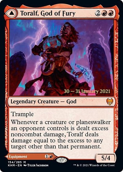 Toralf, God of Fury (Promos: Prerelease Cards) Near Mint Foil