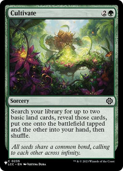 Cultivate (LCC) (The List) Near Mint