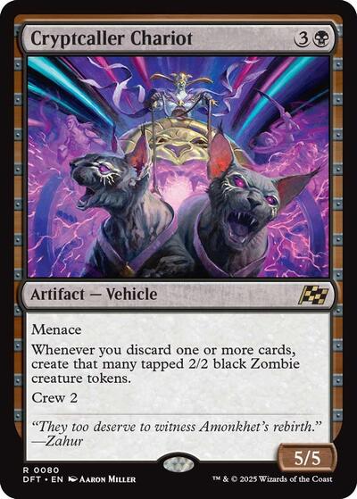 Cryptcaller Chariot (Aetherdrift) Near Mint Foil