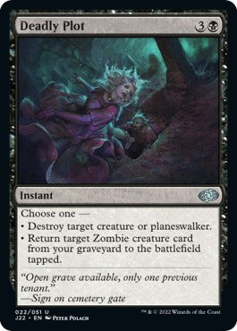 Deadly Plot (Jumpstart 2022) Light Play