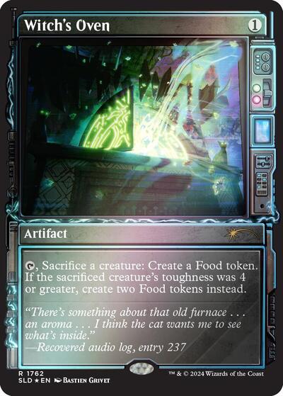 Witch's Oven (Rainbow Foil) (Secret Lair) Light Play Foil