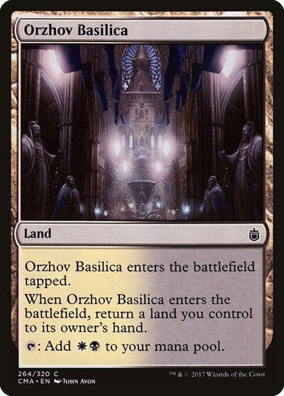 Orzhov Basilica (Commander Anthology) Medium Play