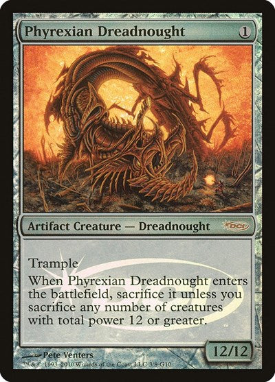 Phyrexian Dreadnought (Promos: Judge) Light Play Foil