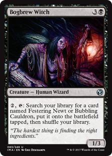 Bogbrew Witch (Iconic Masters) Near Mint Foil