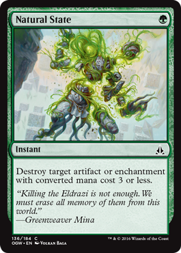 Natural State (Oath of the Gatewatch) Medium Play Foil