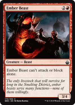 Ember Beast (Battlebond) Medium Play