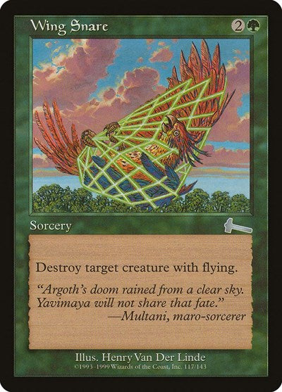 Wing Snare (Urza's Legacy) Light Play Foil