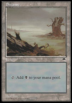 Swamp B (Tempest) Medium Play