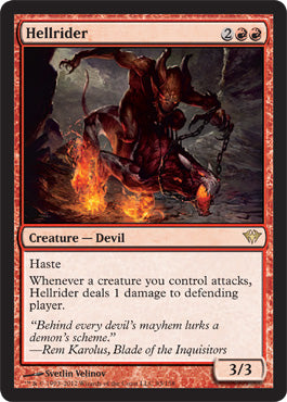 Hellrider (Dark Ascension) Damaged / Poor