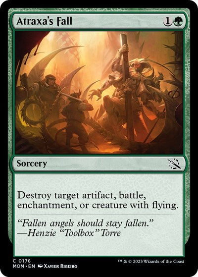 Atraxa's Fall (March of the Machine) Near Mint Foil