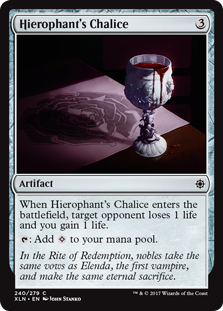 Hierophant's Chalice (Ixalan) Near Mint