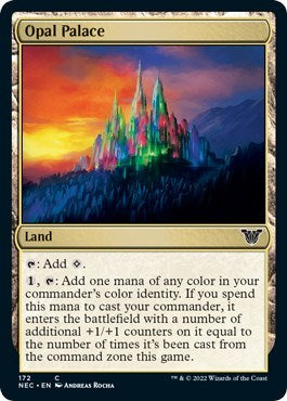 Opal Palace (Commander: Kamigawa: Neon Dynasty) Light Play