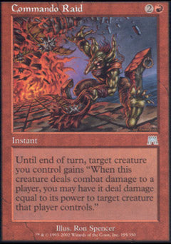 Commando Raid (Onslaught) Light Play