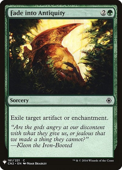 Fade into Antiquity (Mystery Booster) Near Mint