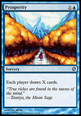 Prosperity (Commander 2013 Edition) Heavy Play