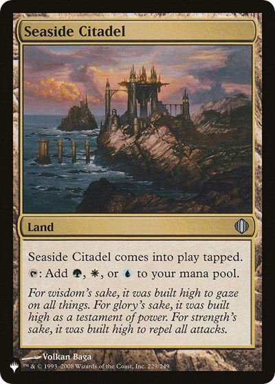 Seaside Citadel (Secret Lair Commander: From Cute to Brute) Damaged / Poor