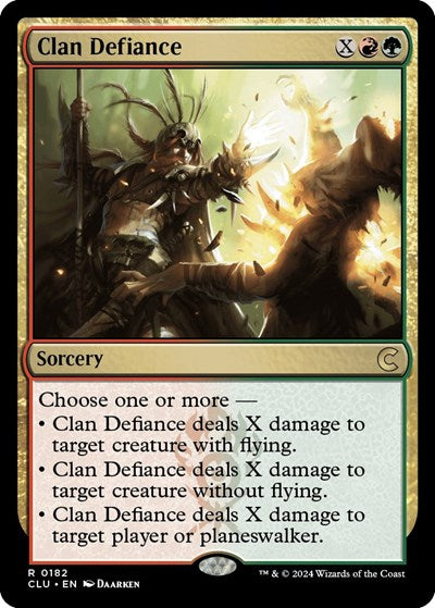 Clan Defiance (Ravnica: Clue Edition) Near Mint