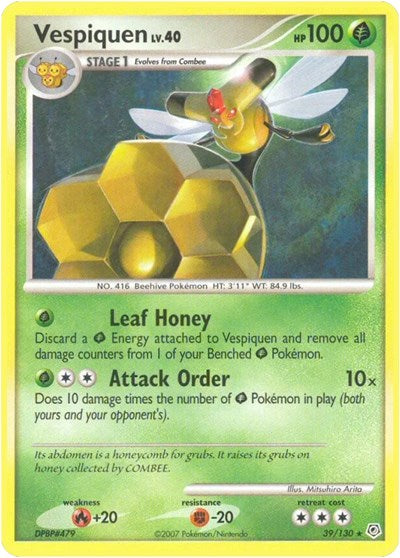 Vespiquen (Diamond and Pearl) Light Play Reverse Holofoil