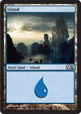 Island (236) (Magic 2014 Core Set) Near Mint